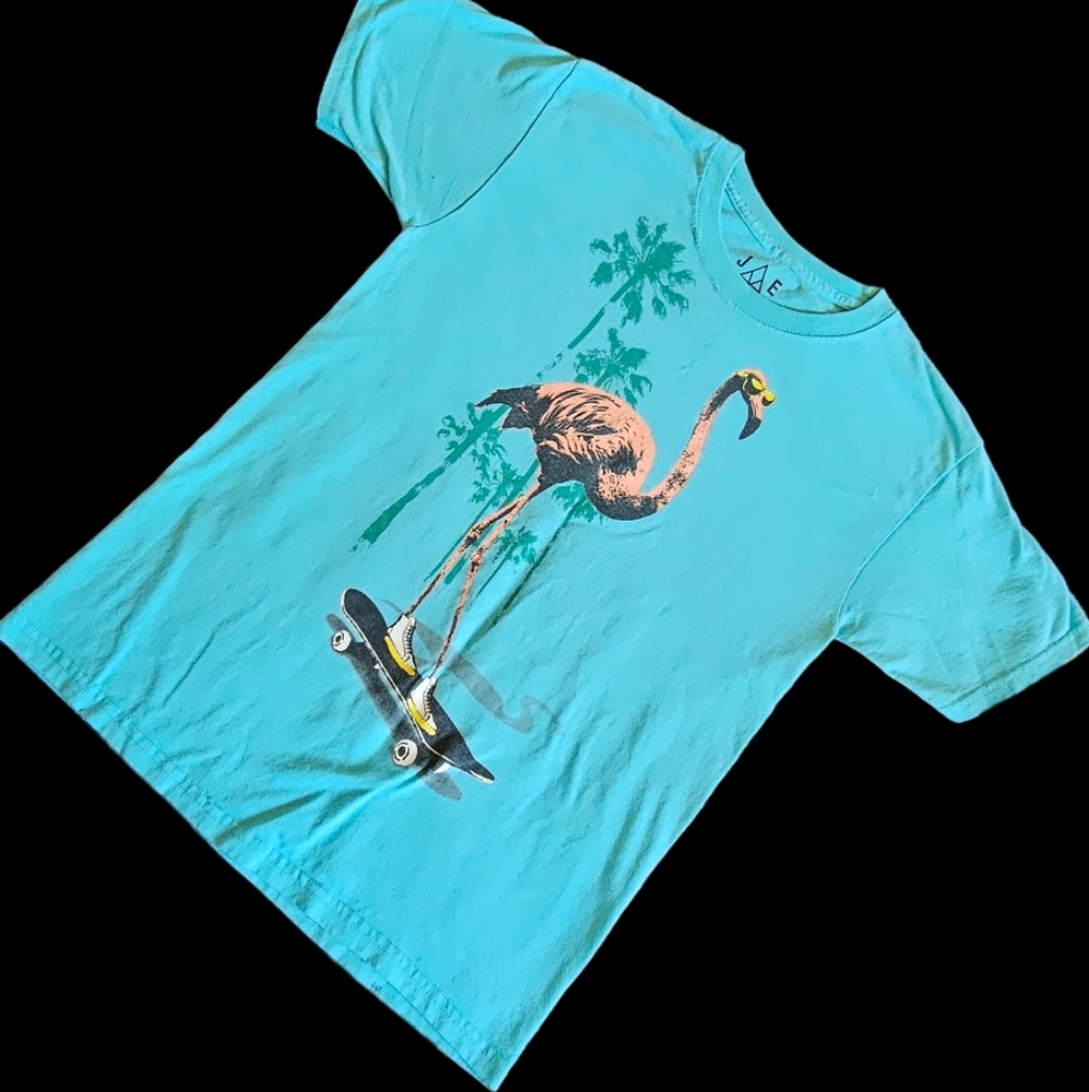 T-shirt JEM, scatung flamingo, size M
